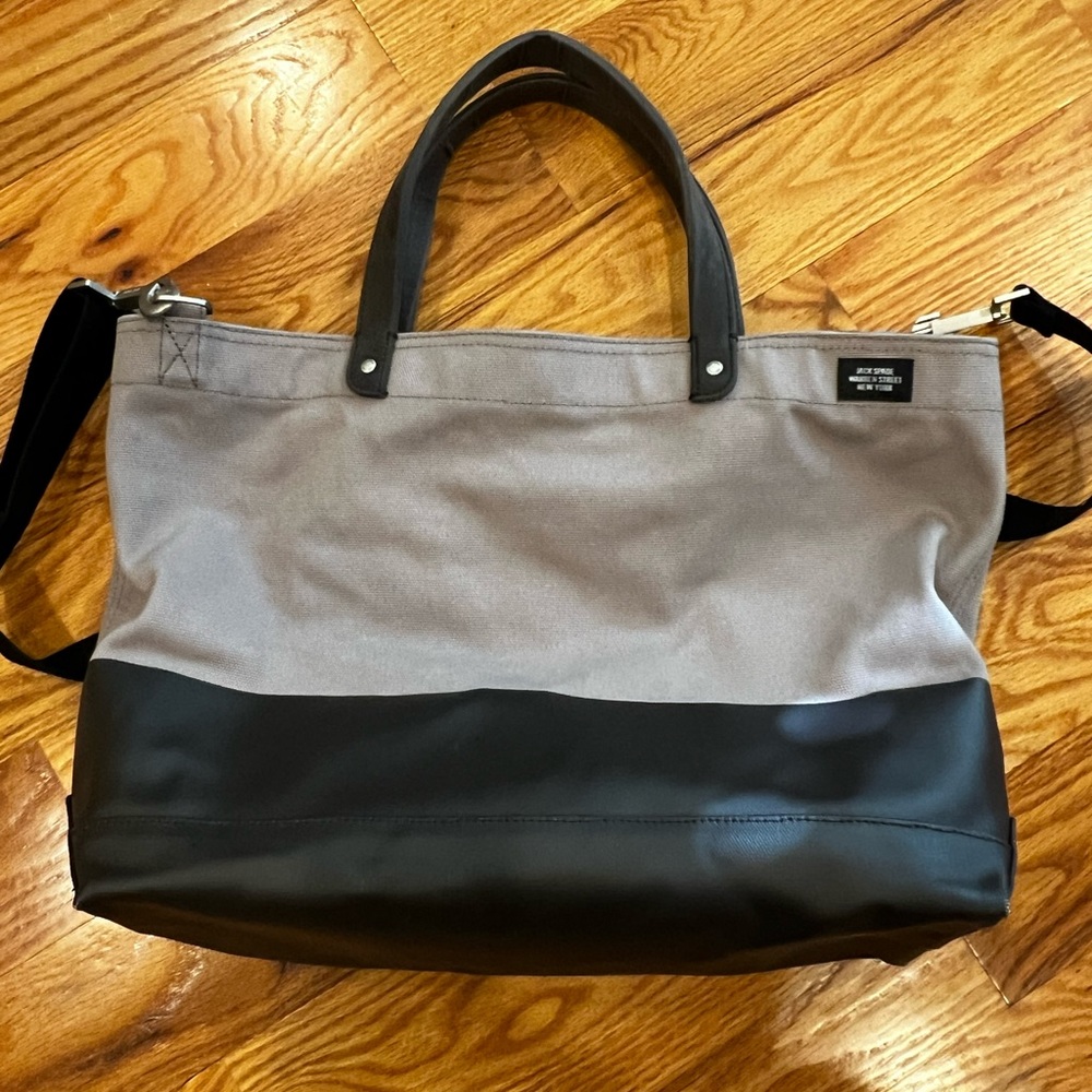 Jack Spade Messenger Bag-Canvas & Leather